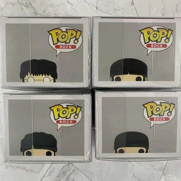 The Beatles FUNKO POP! Complete Set (NOT AUTHENTIC  Funko pop lot Beatles suit